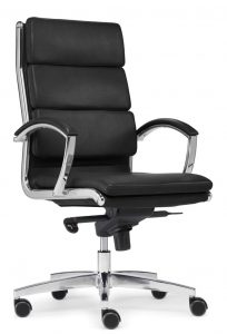 Leder Bürosessel SITWELL Dream schwarz Neumarkt